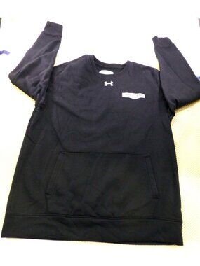 Under Armour Stewart-Haas Ford Racing Black Pullover Sweatshirt Large